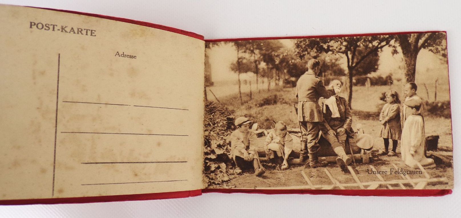 Unsere Feldgrauen 1 Weltkrieg 10 Ansichtskarten Soldaten 