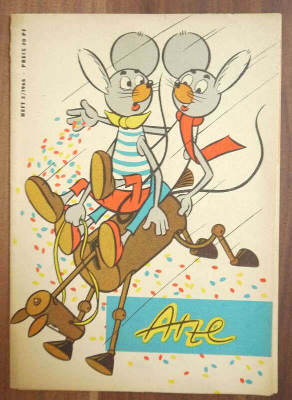Atze DDR Heft 2 Das Wasser der Warheit 1966 Kinderzeitschrift Comic