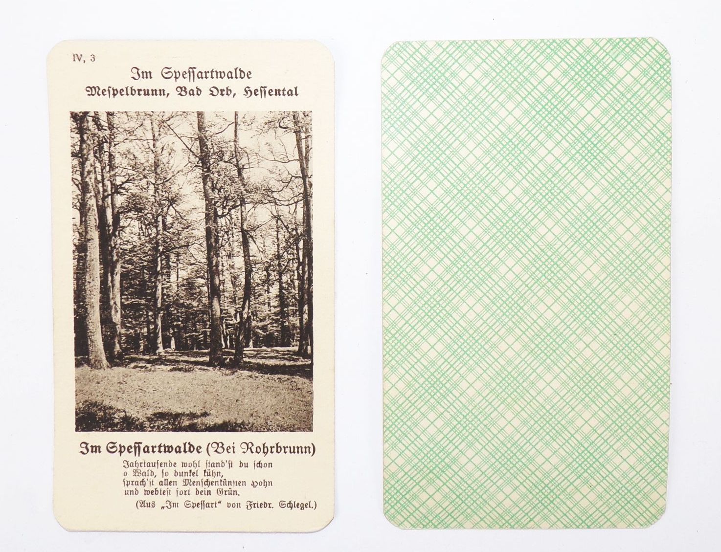 Kartenspiel Die Lande um den Main Jos Scholz Mainz 1930er Quartett Kartenspiel Die Lande um den Main Jos Scholz Mainz 1930er Quartett