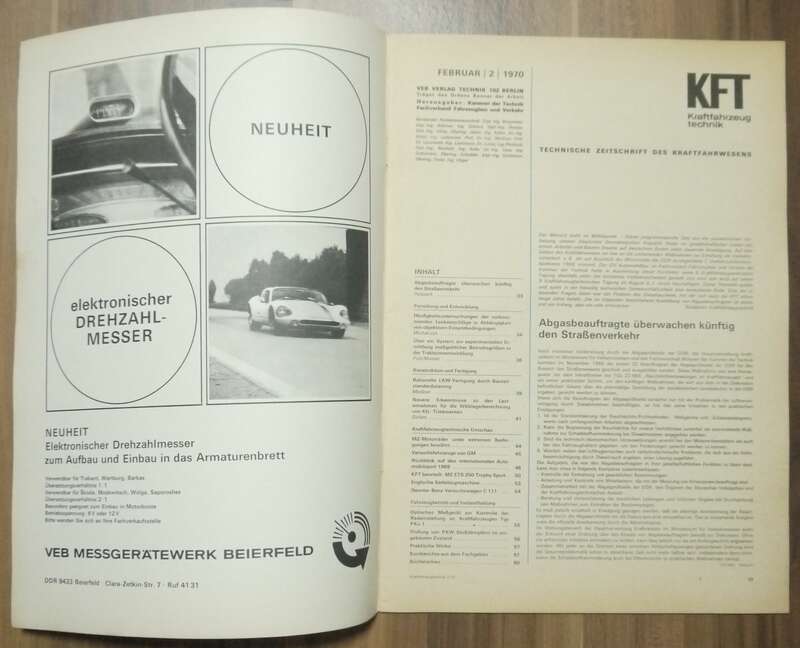 KFT Beurteilung MZ ETS 250 Trophy Sport Februar 1970 VEB Zeitschrift DDR