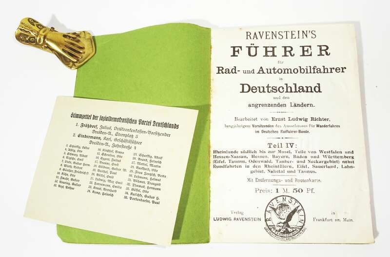 Arbeiter Radfahrerbund Solidarität Teil IV Ravenstein Führer Rheinland 1910er