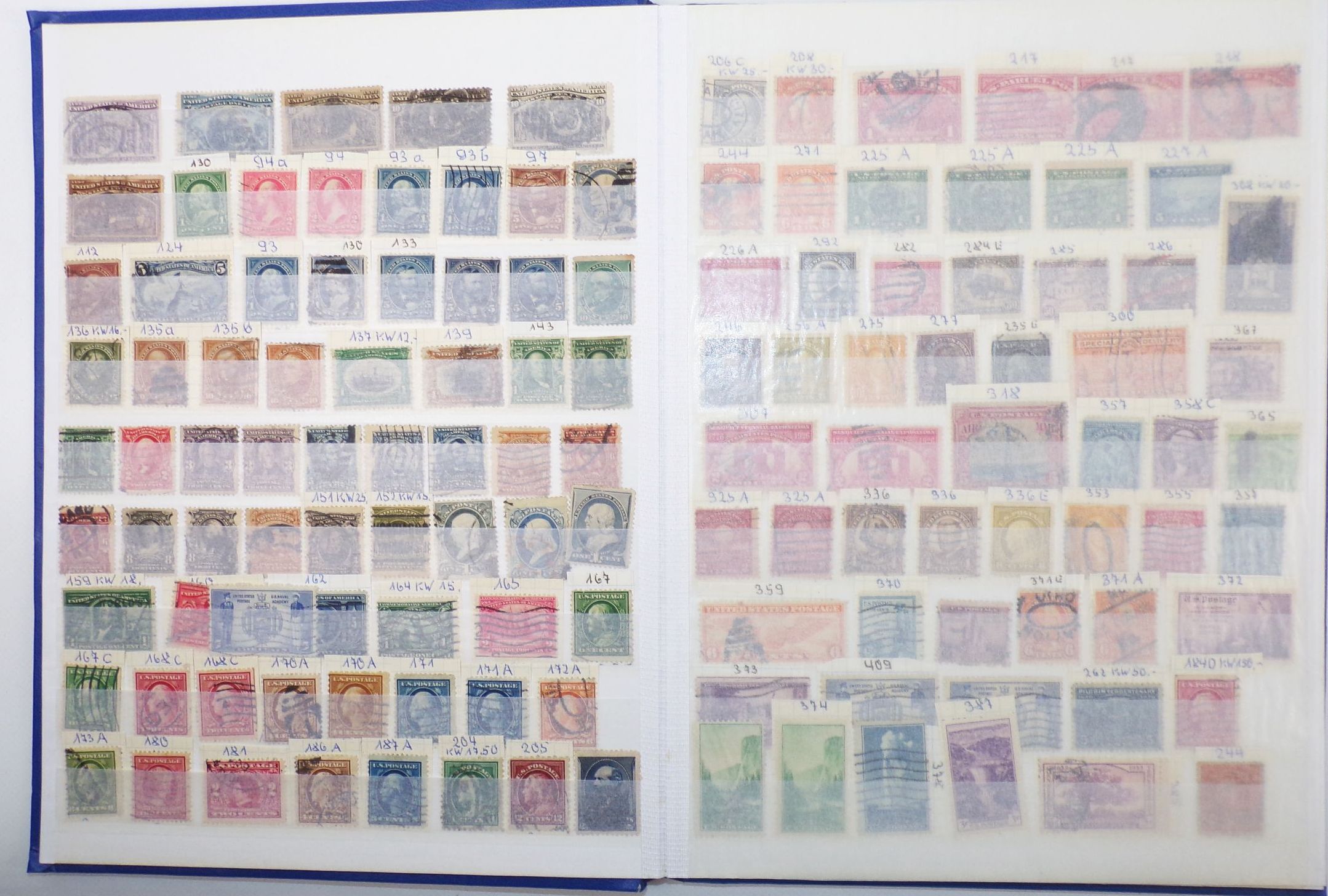 USA Briefmarken Konvolut Briefe