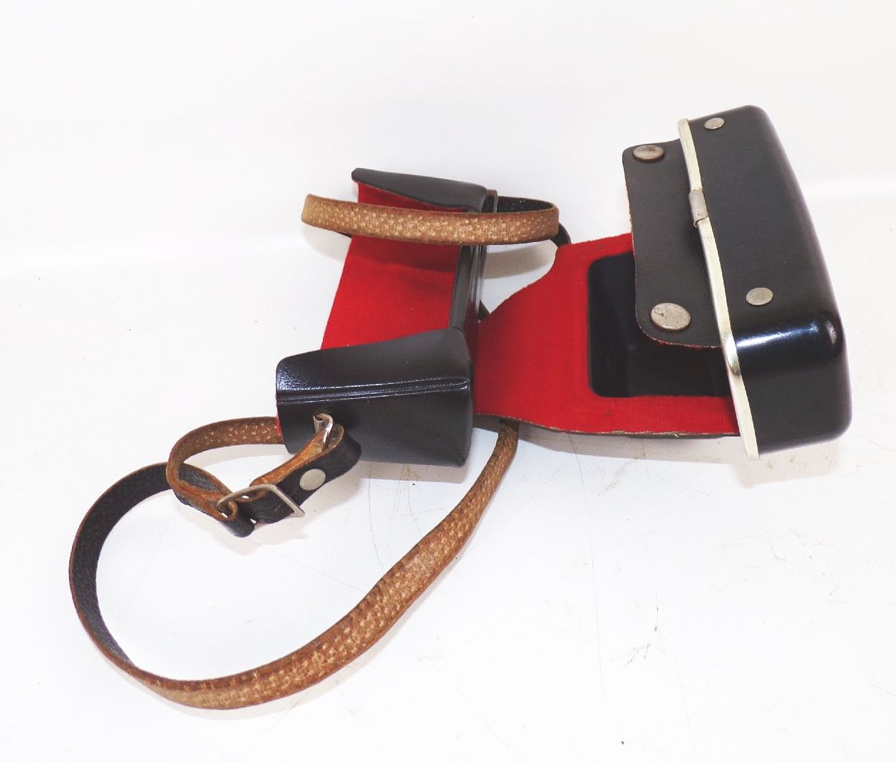 DDR Kamera Etui Schwarz Vintage Fotoapparat Tasche Ersatztasche