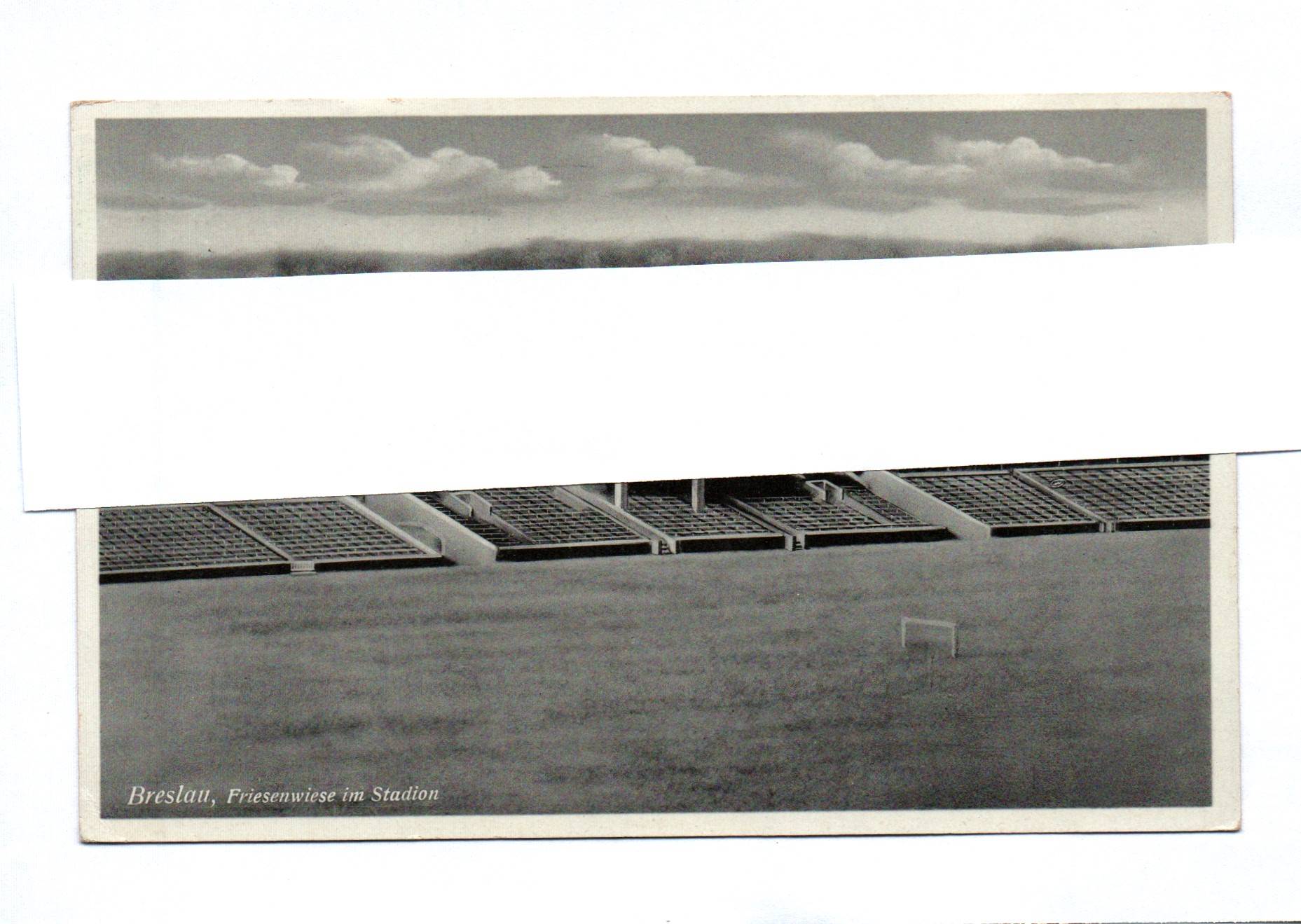 Ak Breslau Friesenwiese im Stadion 1938