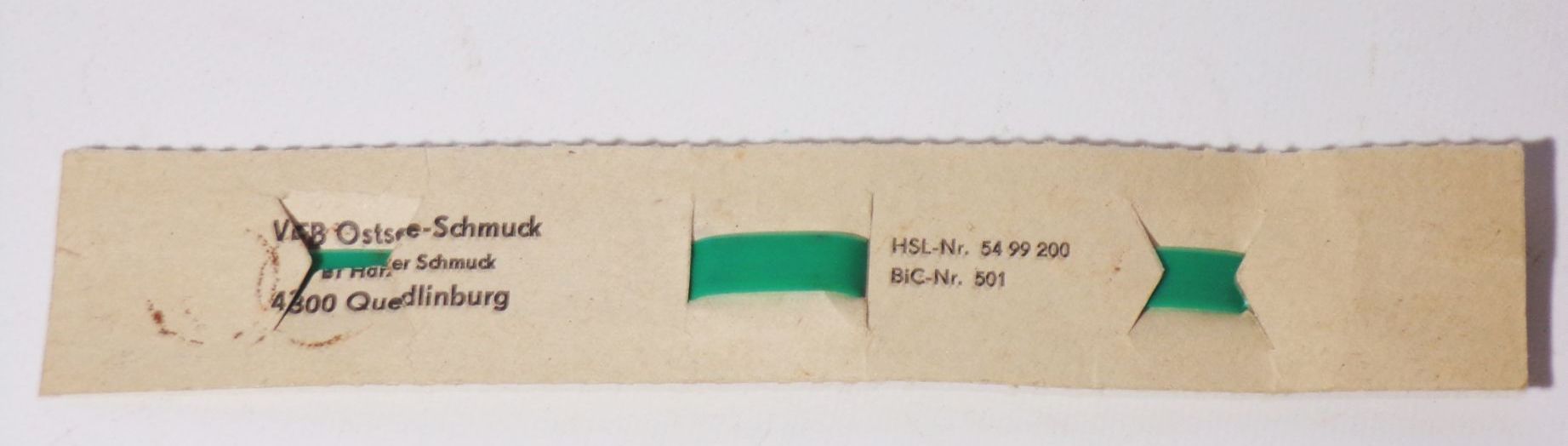 DDR Kinderuhr auf Pappe Spielzeuguhr Armbanduhr Spielzeug 