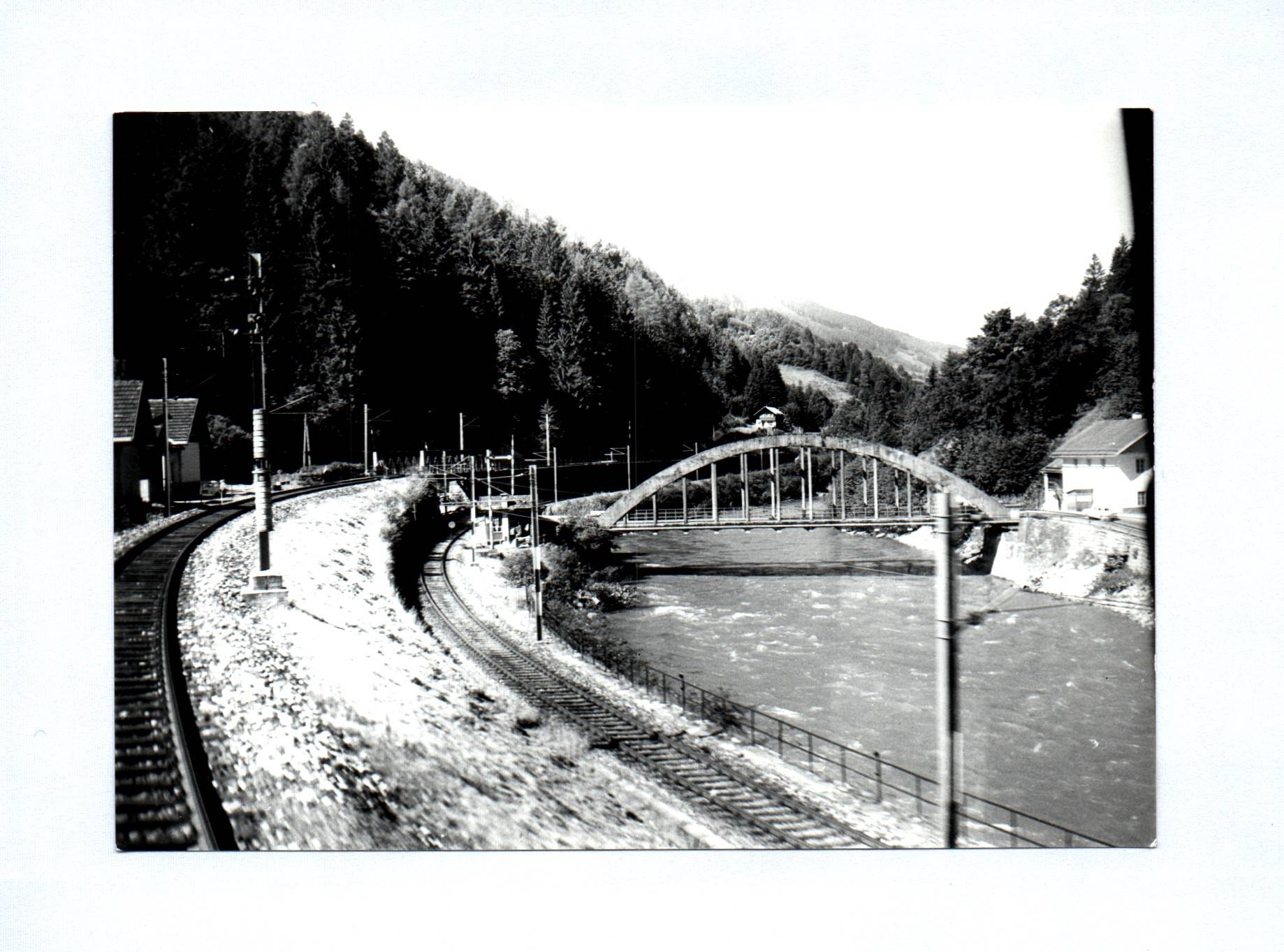 Foto Salzach Brücke August 1965