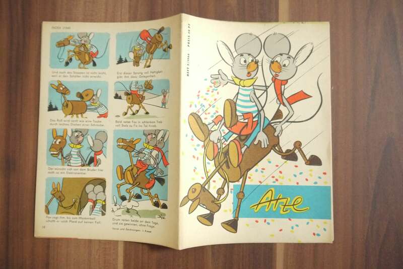 Atze DDR Heft 2 Das Wasser der Warheit 1966 Kinderzeitschrift Comic