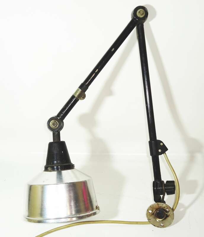 Kahla Gelenklampe Schreibtischlampe Midgard Werstattlampe