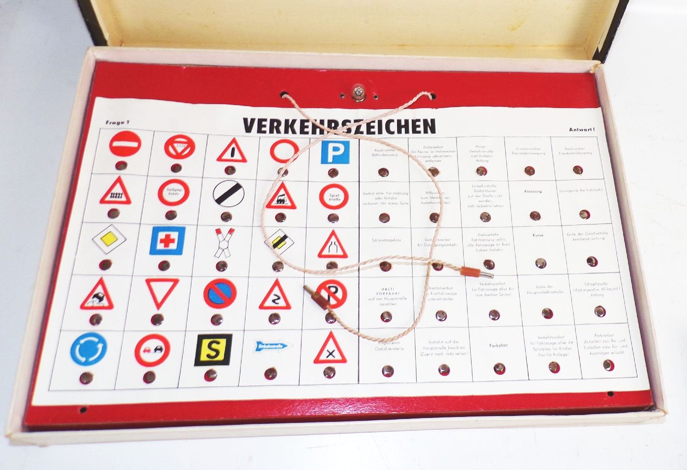 Alte Gesellschaftsspiele 3 Stück Frage Antwort Mosaik Der elektrische Lehrmeister