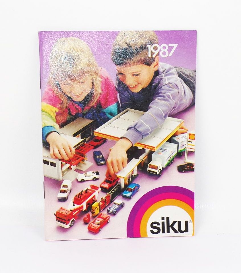 Siku Auto Modelle 1987 Prospekt Modellauto vintage