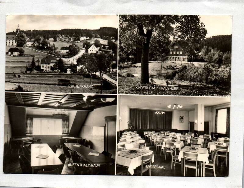 Ak Rautenkranz i. Vogtland Kinderkurheim Kraushübel 1970
