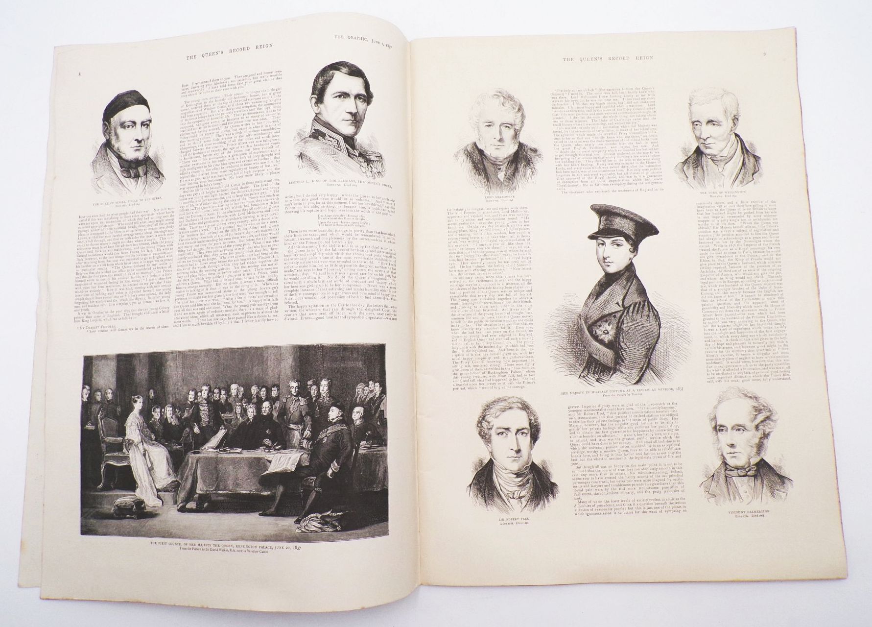 The Queen Diamond Jubilee Number Graphic Victoria 1897 Zeitschrift