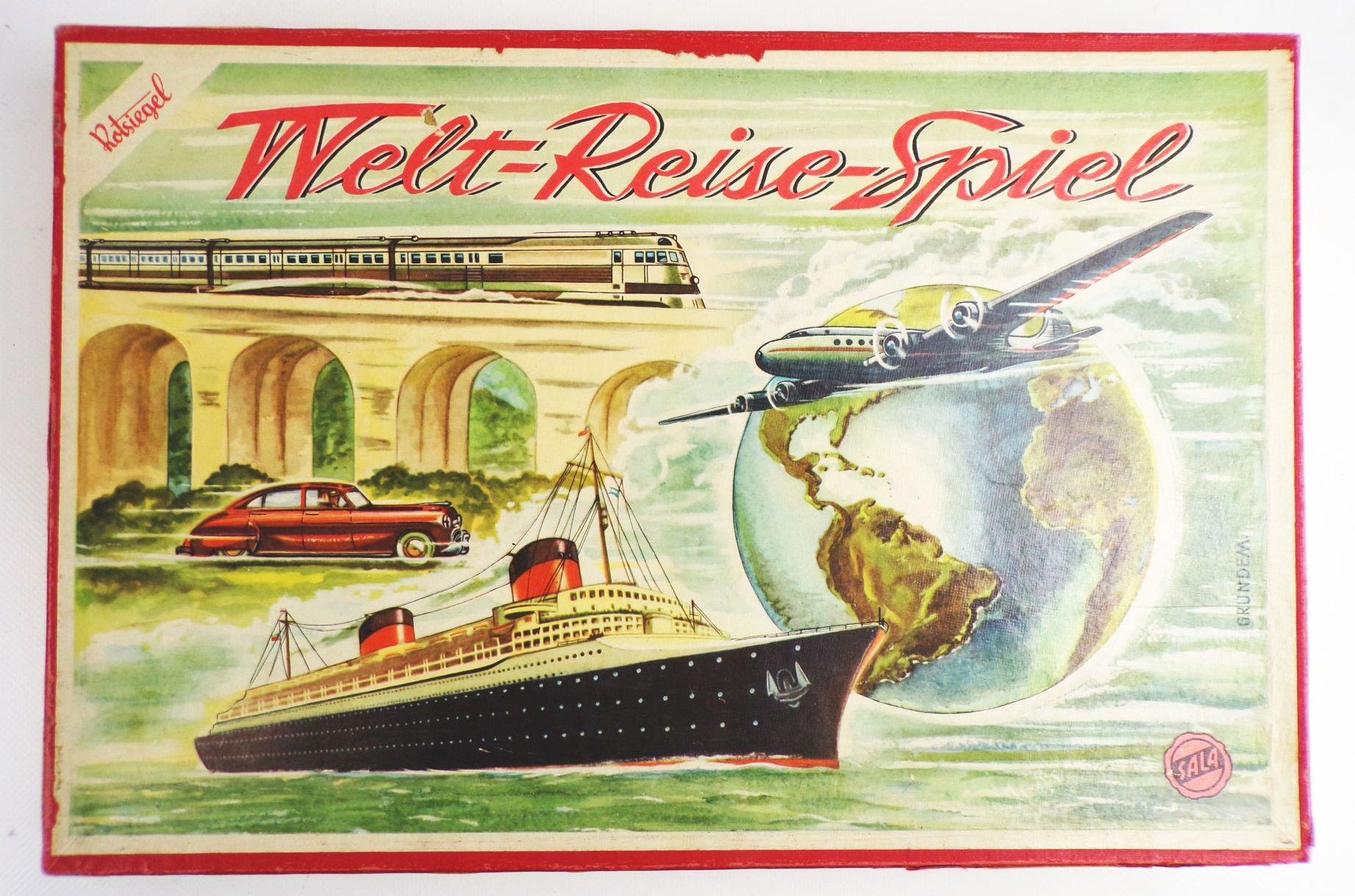 Welt Reise Spiel Sala Rotsiegel Brettspiel Würfelspiel Welt Reise Spiel Sala Rotsiegel Brettspiel Würfelspiel