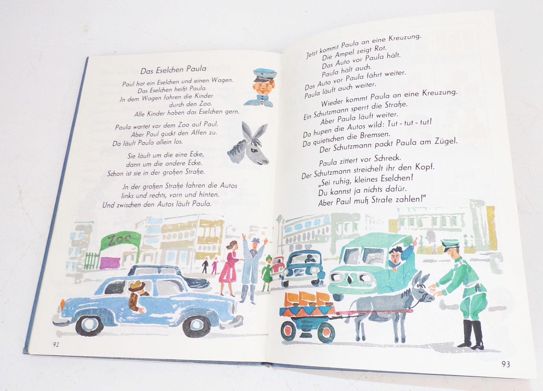 Meine Fibel Theo Schreiber Gerhard Velthaus 1966 Klett Schulbuch