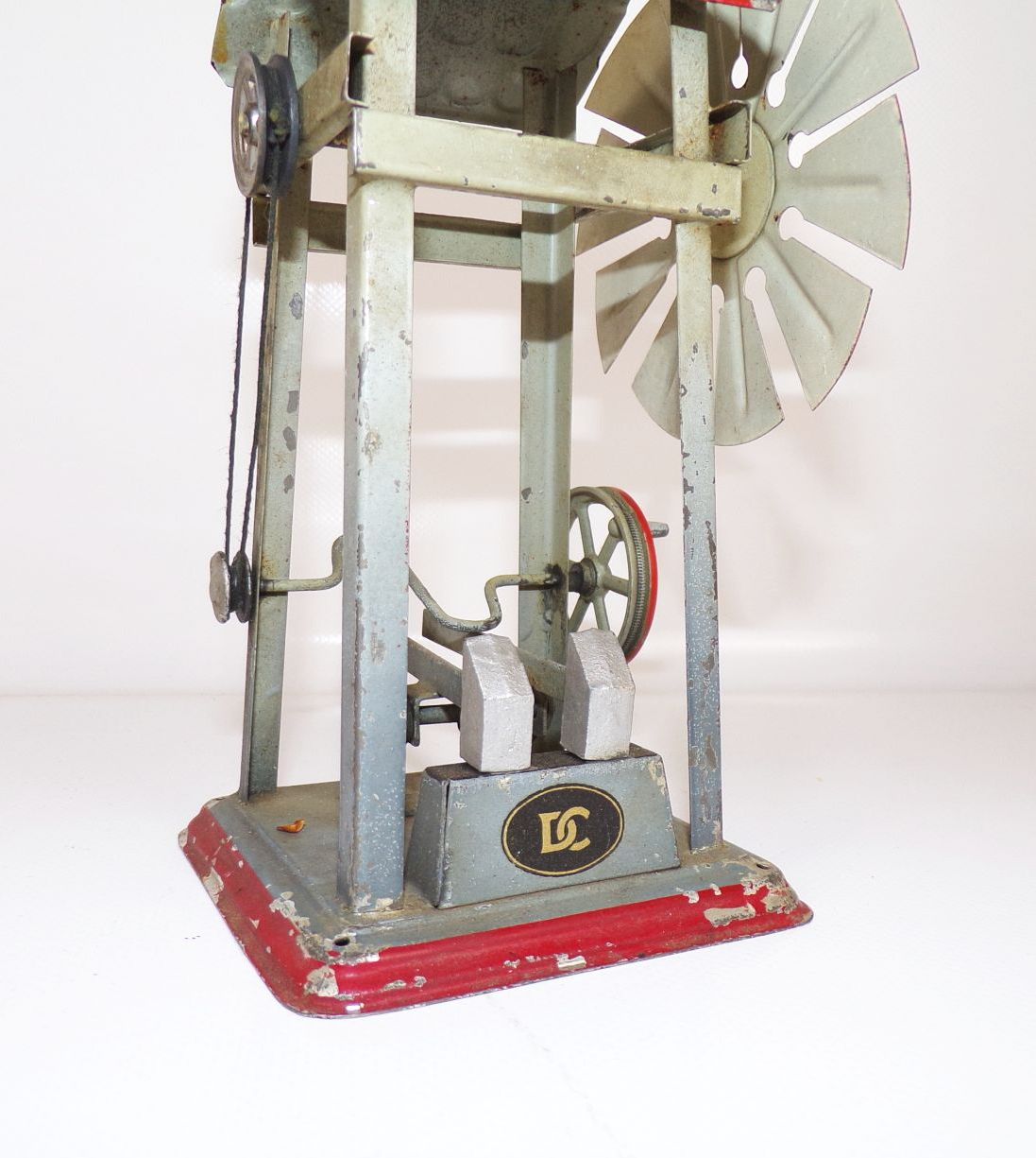 Doll Antriebsmodell Hammerwerk für Dampfmaschine Antik Doll Antriebsmodell Hammerwerk für Dampfmaschine Antik