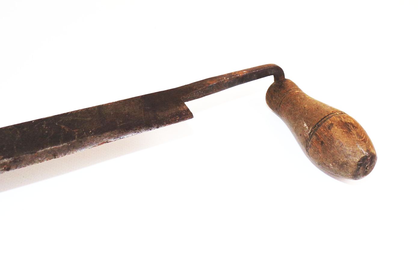 Altes Ziehmesser Zimmermann antik Werkzeug Schäleisen Altes Ziehmesser Zimmermann antik Werkzeug Schäleisen