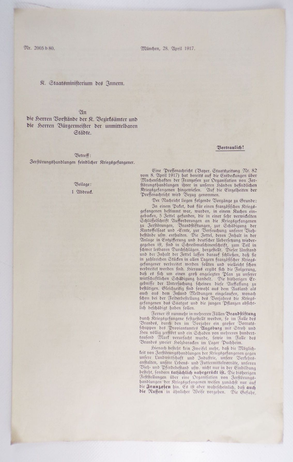 Dokumente 1 Wk blanko Beschlagnahme Orgel Lebensmittel Dokumente 1 Wk blanko Beschlagnahme Orgel Lebensmittel