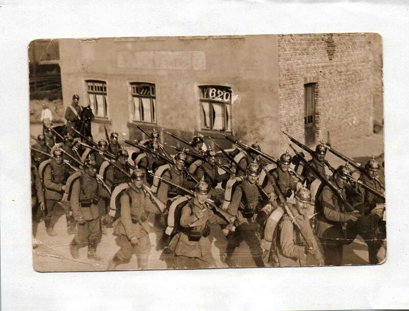 Ak Soldaten 1. Weltkrieg Postkarte 1914