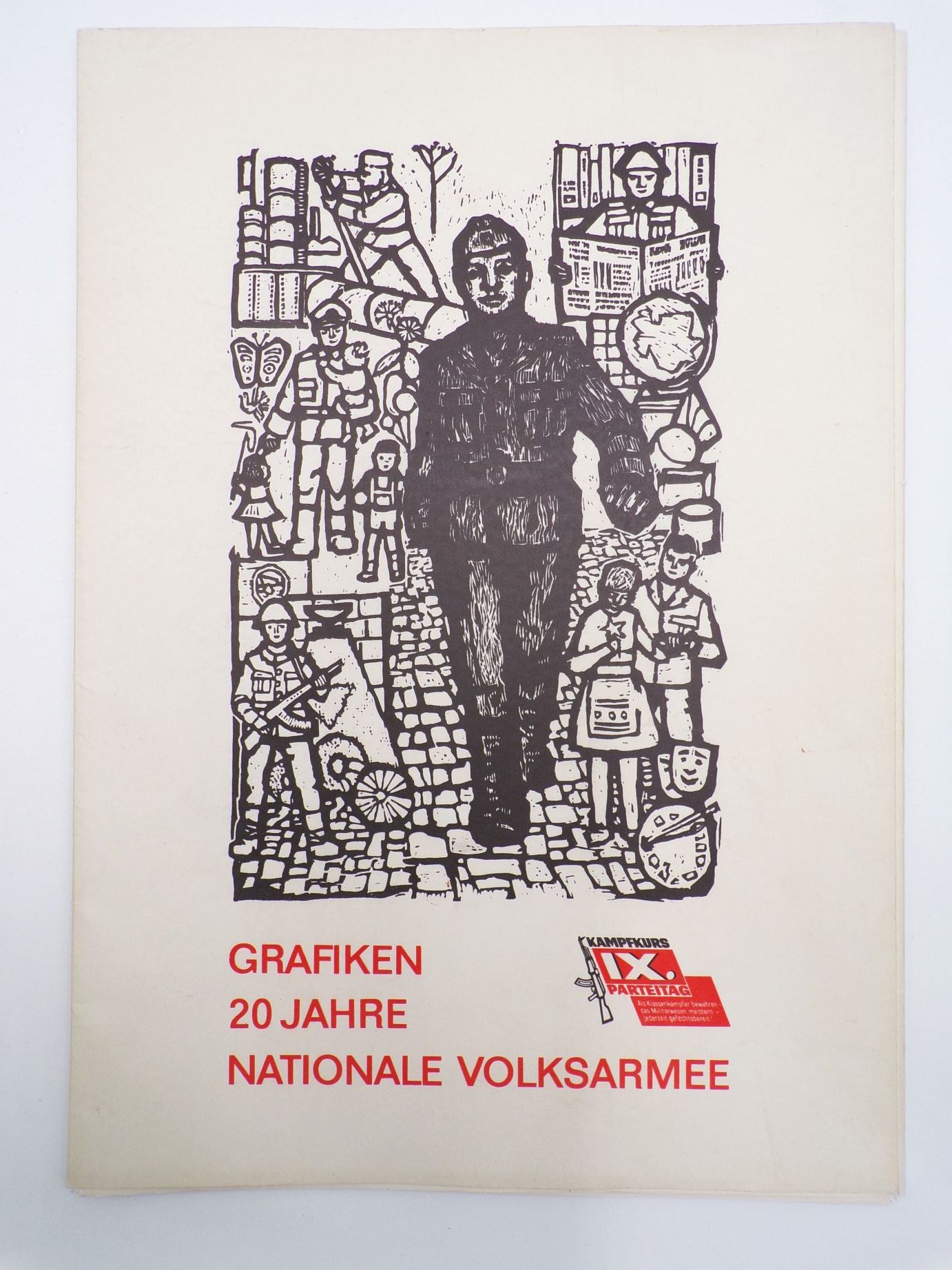 Grafiken 20 Jahre Nationale Volksarmee DDR 