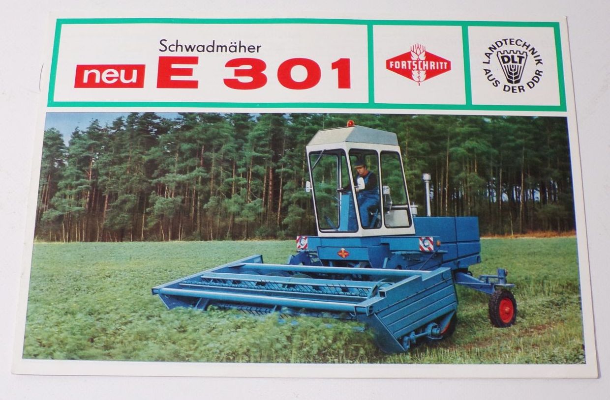 Schwadmäher E301 Fortschritt Landtechnik DDR 1971