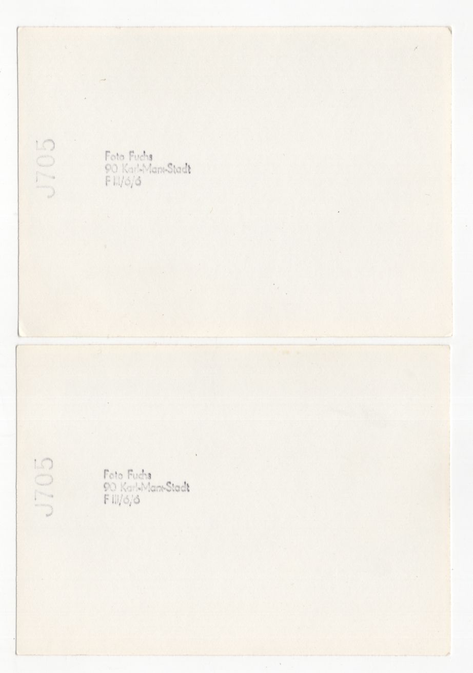 2 x Foto Zelt auf Anhänger Camping in der DDR um 1970 1980