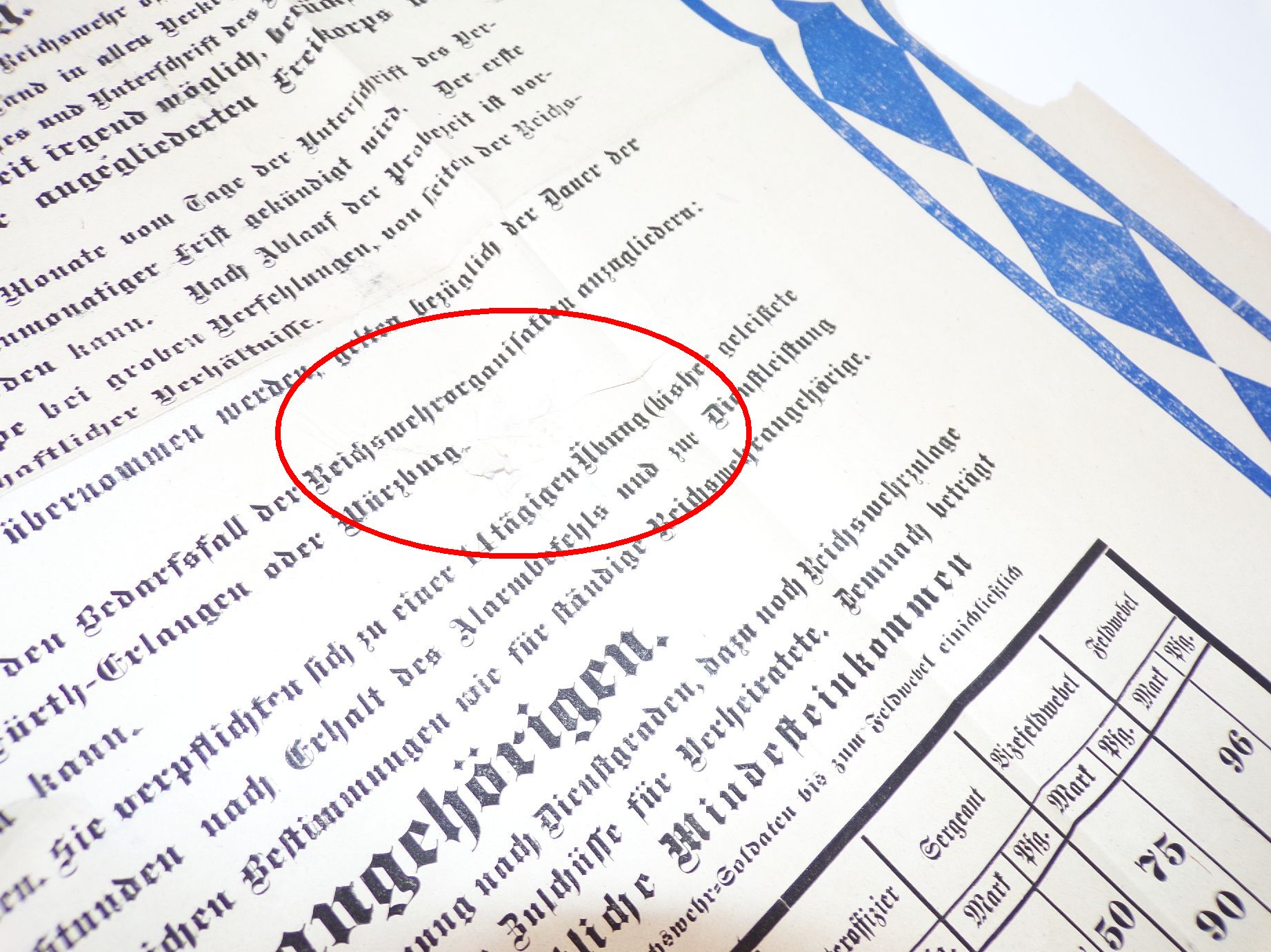 Plakat Reichswehr München 1919 Bayern