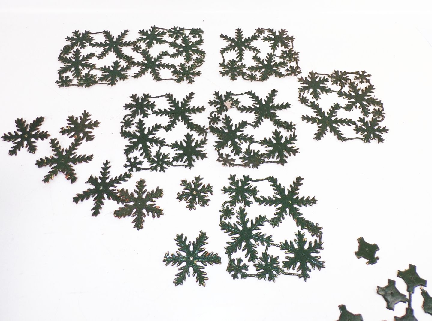 Dresdner Pappe Weihnachtsbaum Christbaum Tannenbaum Puppenstube vor 1945 Rester