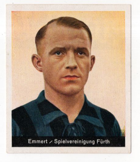 Sammelbild HINEIN Fußball Hans Emmert Spielvereinigung Fürth trading card 