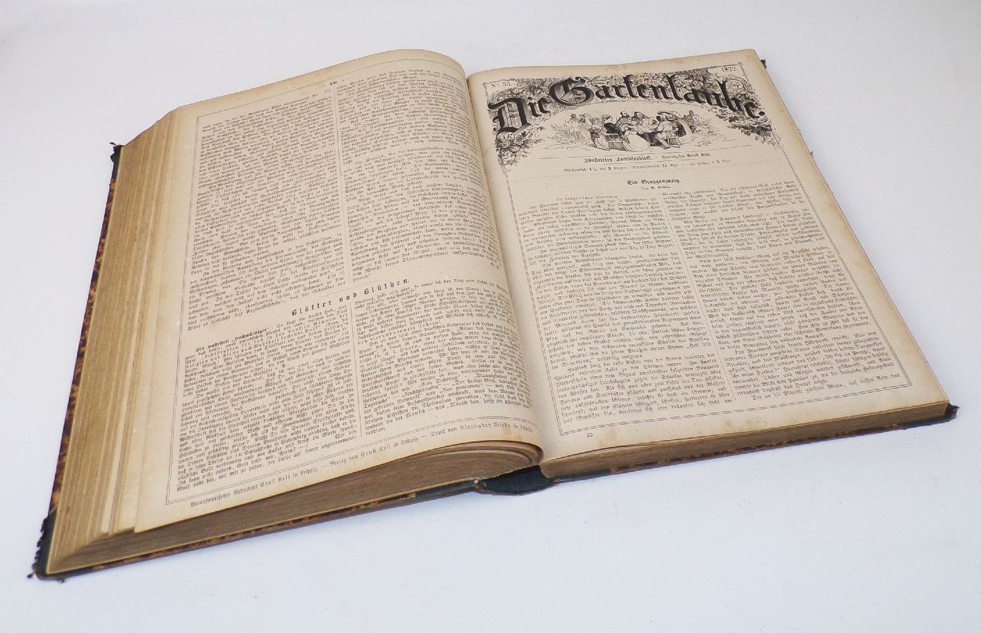 Gartenlaube Illustriertes Familienblatt 1872 kompletter Jahrgang 