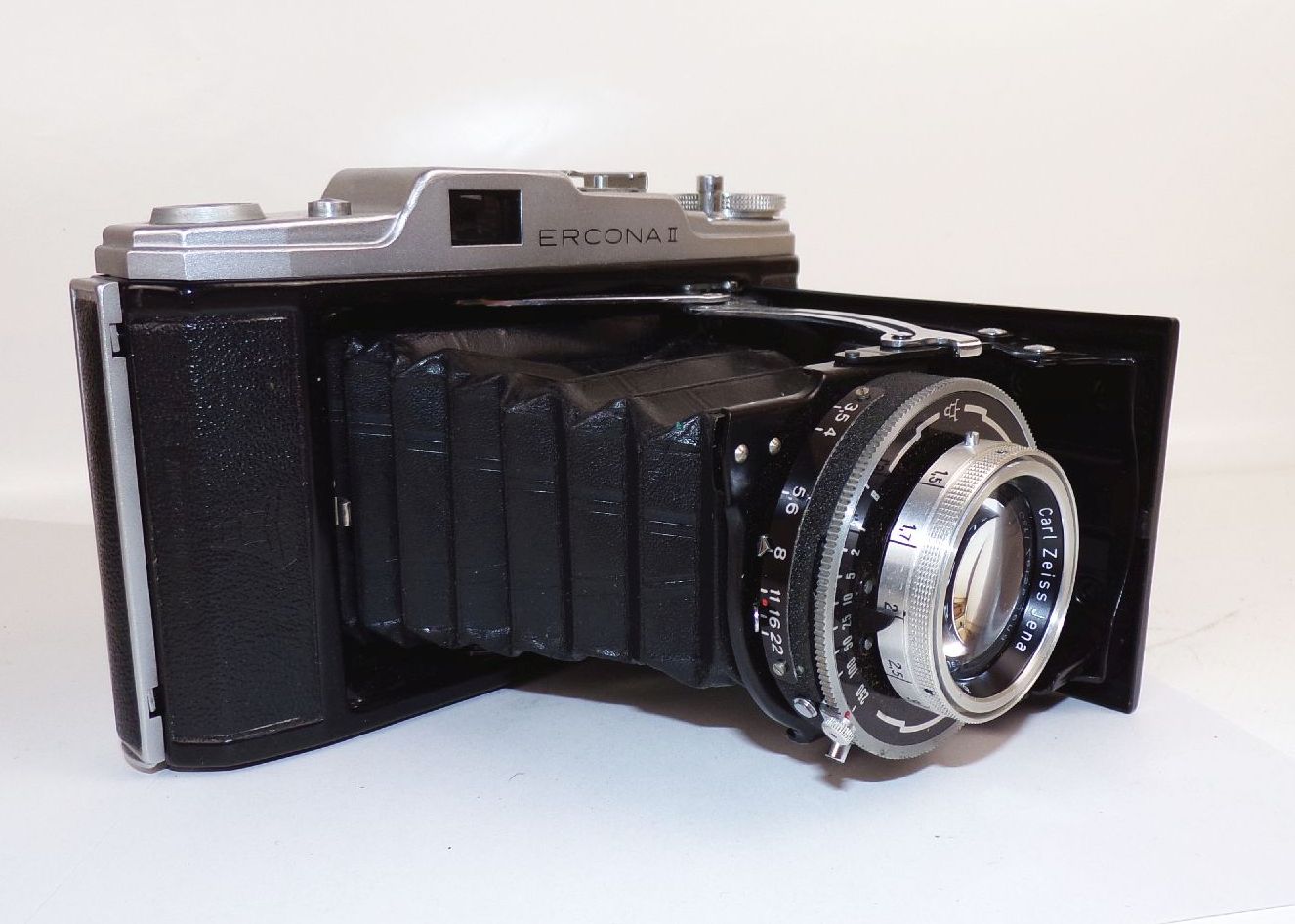 Ercona II Klappkamera Carl Zeiss Jena Tessar Kamera Rollfilmkamera