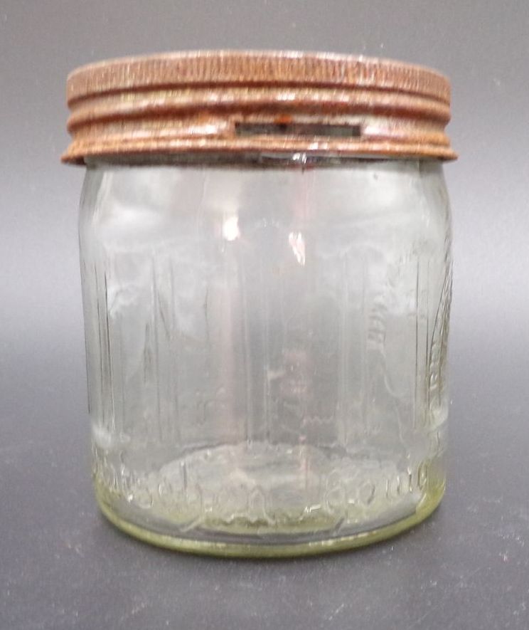 Altes Honigglas Reichsfachgruppe Imker deutscher Honig Sammler Reklame