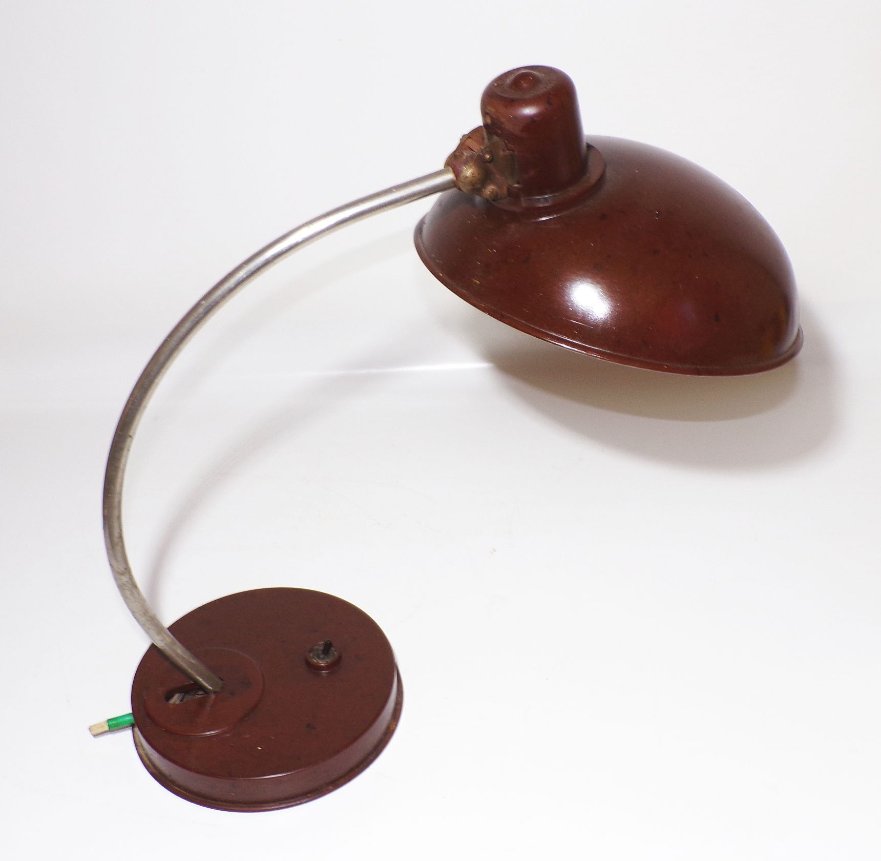 Alte Schreibtischlampe Bakelit Bauhaus Art Deco defekt