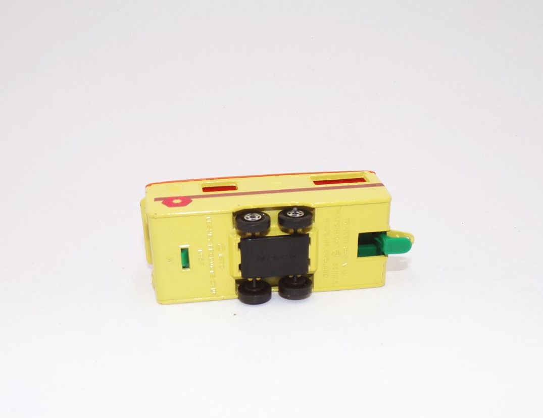 Altes Matchbox No 57 Trailer Caravan Wohnwagen mit Originalkarton