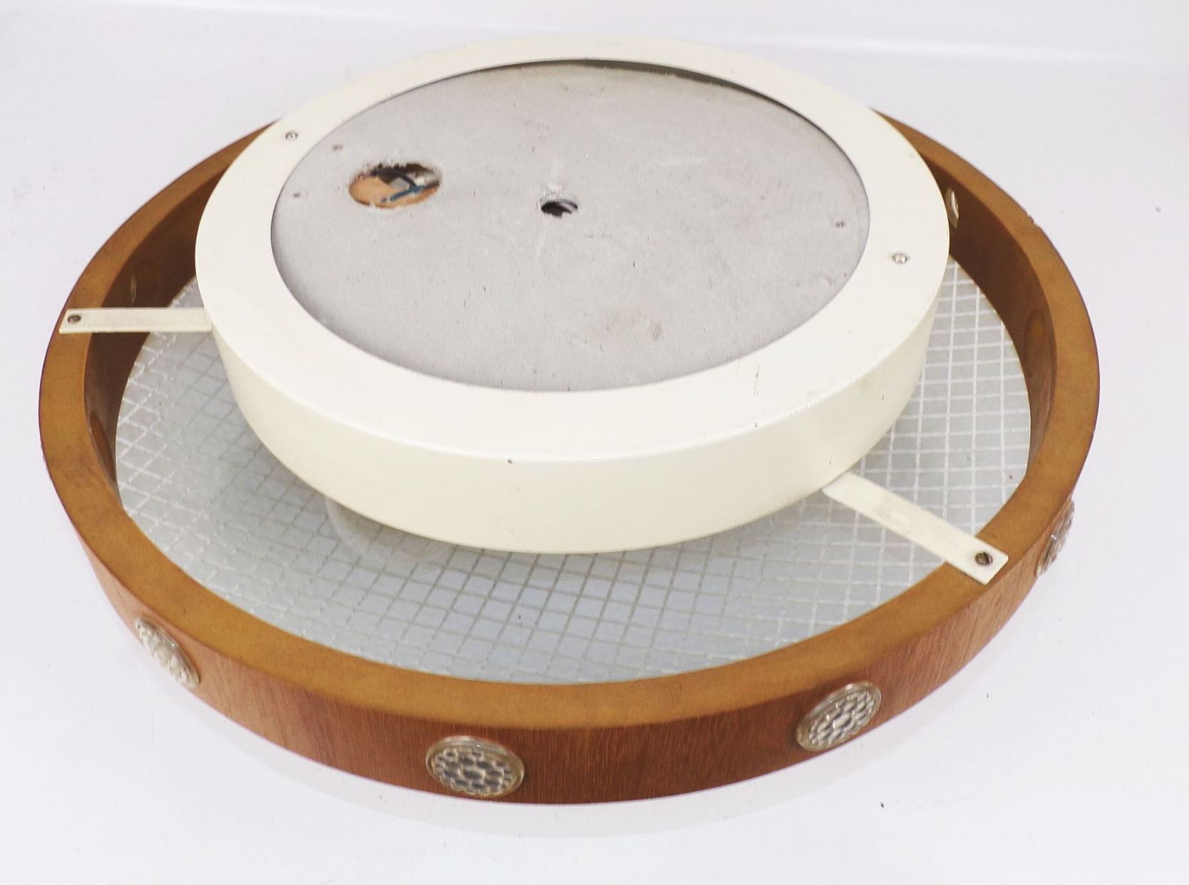 Alte Deckenleuchte Ufo DDR Mid Century Lampe vintage Deckenlampe 