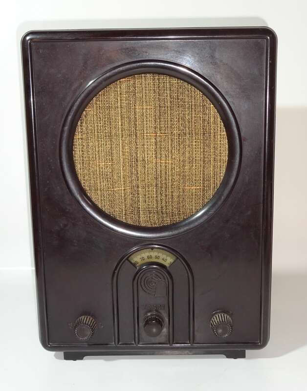 Volksempfänger VE301 W Bakelit Radio Neufeldt Kuhnke 1930er toller Zustand