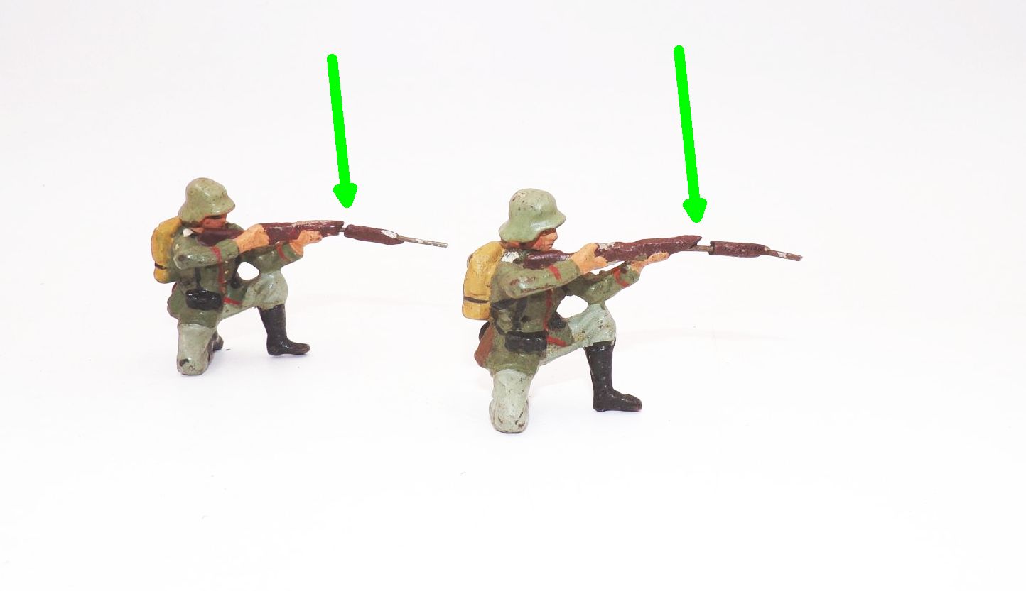 Konvolut Elastolin Soldaten Schützen 2 Wk WW2 Massefiguren Konvolut Elastolin Soldaten Schützen 2 Wk WW2 Massefiguren