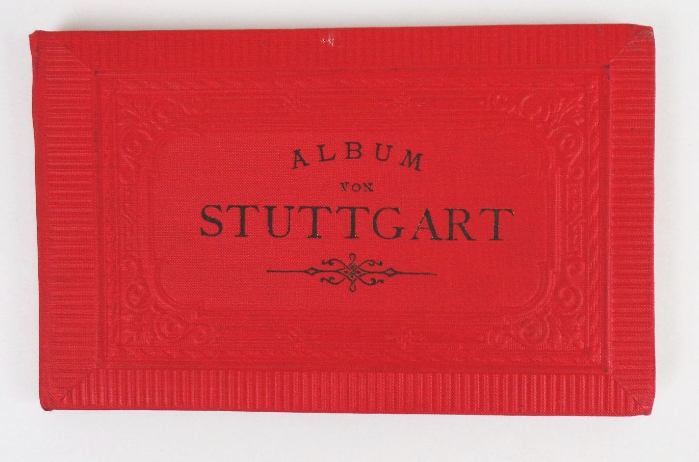 Album von Stuttgart um 1890 Leporello 