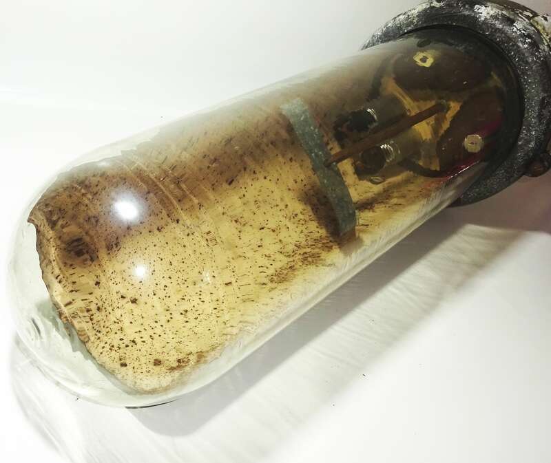 Alte Straßenlampe Tropfenlampe Leuchte Vintage Deckenlampe Loft industrial 