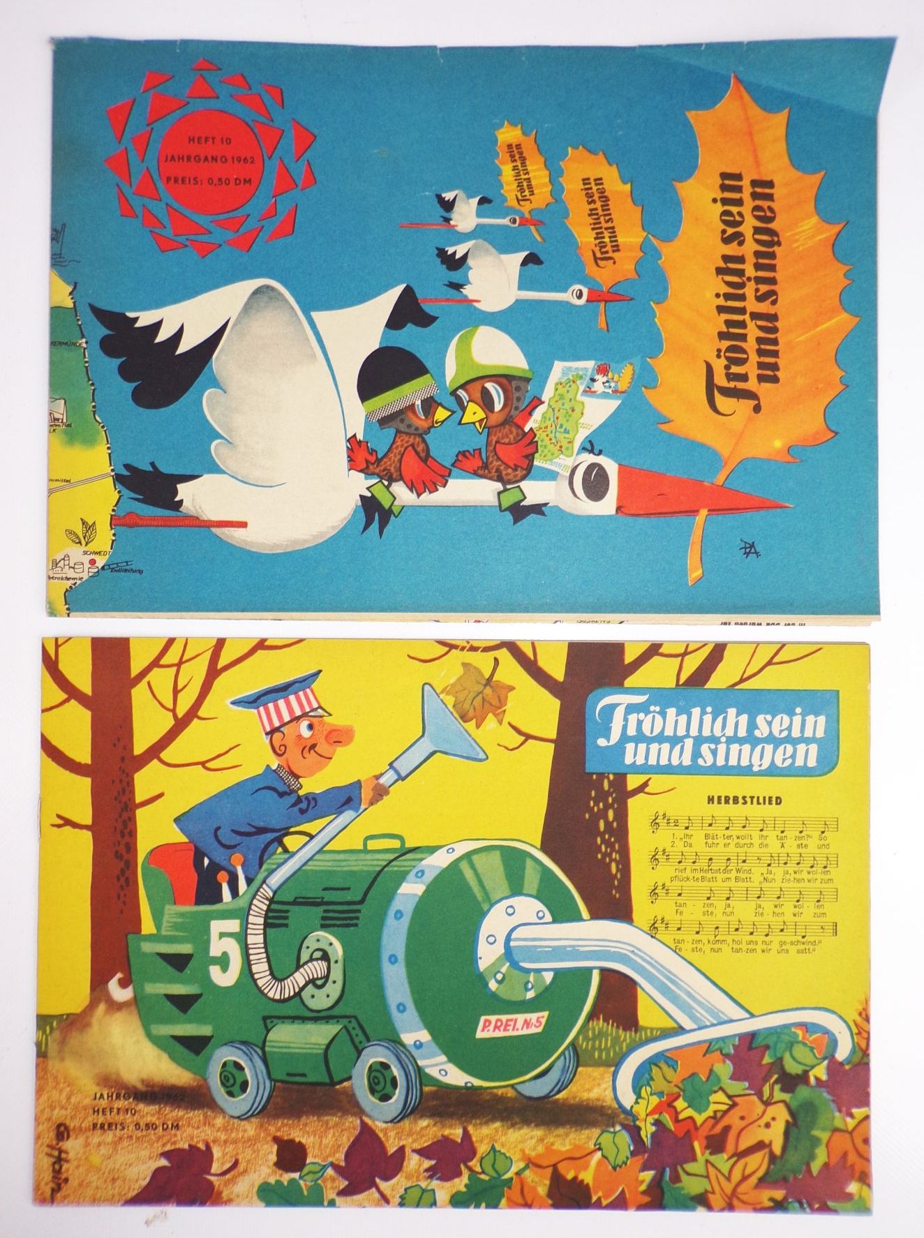 Frösi Nr 10 von 1962 Fröhlich sein und singen DDR Kinderzeitung Frösi Nr 10 von 1962 Fröhlich sein und singen DDR Kinderzeitung