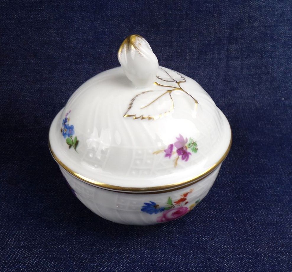 Kaffeeservice Hutschenreuther Dresden Blumen Dekor Altes Porzellan 