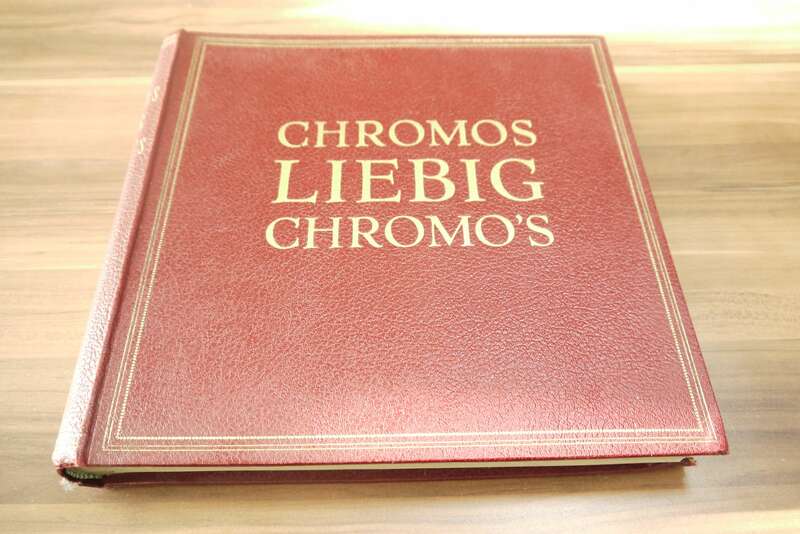 Chromo Liebig Sammelbilder Album ca 51 Seiten 302 Karten