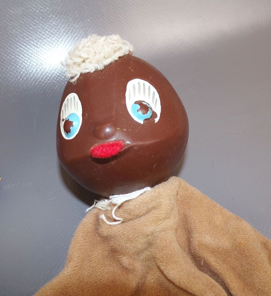 DDR Handpuppen Sandmann Pittiplatsch Pionier Pfeffi Papagei Holz Masse 