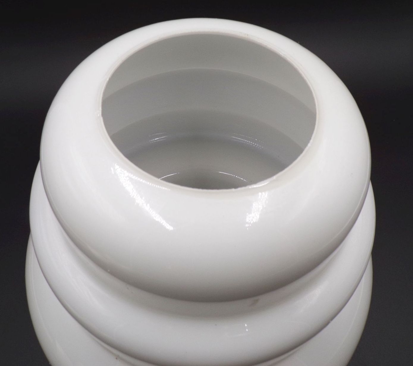 Alte Bauhaus Deckenleuchte Weiss E27 Vintage Deckenlampe