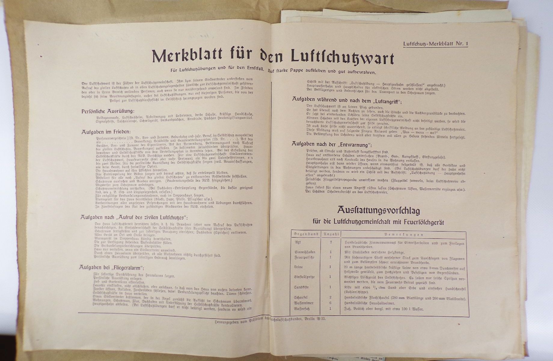 Luftschutz 2 Wk Dokumente Flugblätter Phosphorbomben Kaufbeuren Luftschutz 2 Wk Dokumente Flugblätter Phosphorbomben Kaufbeuren