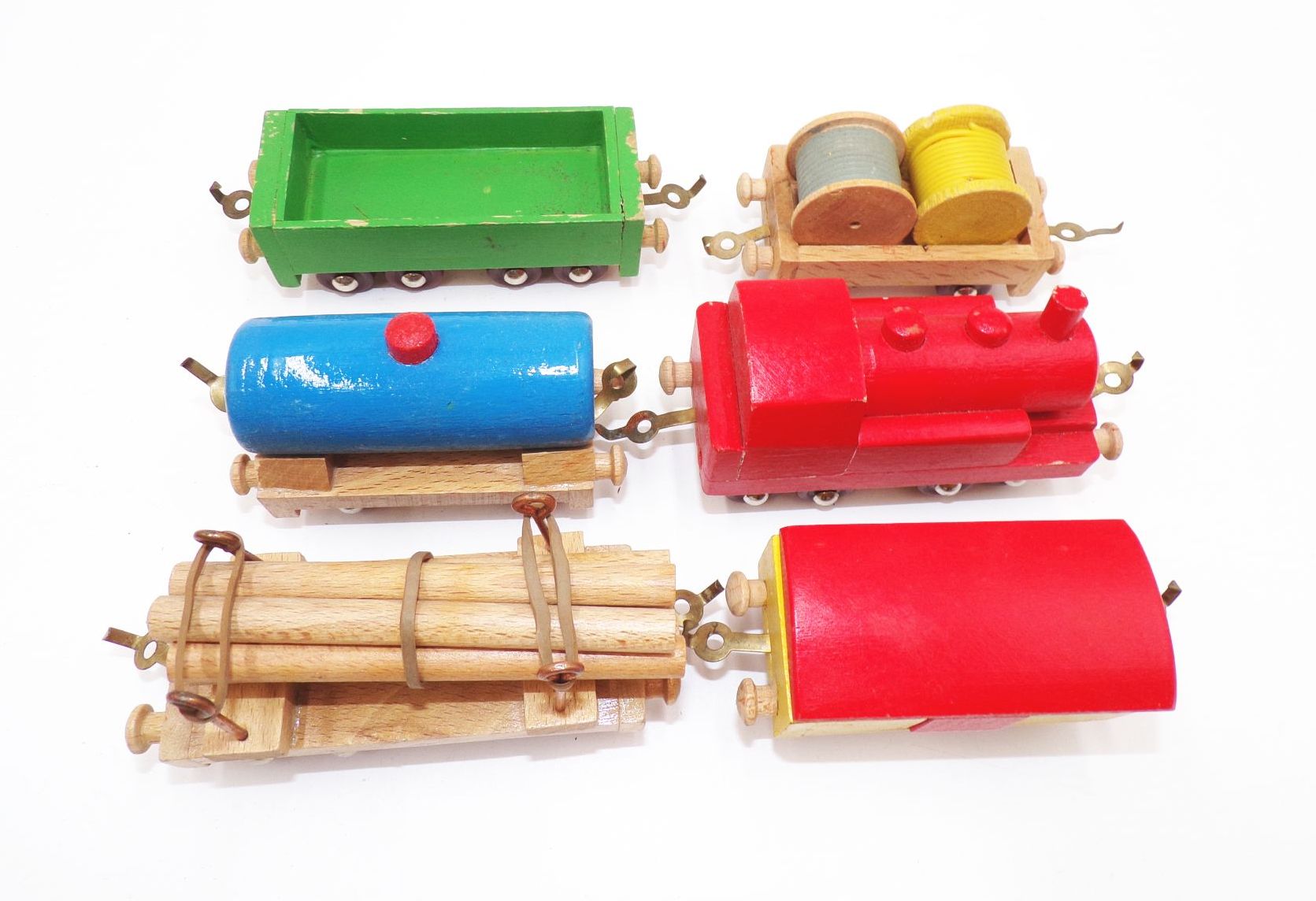 Alte Holz Eisenbahn DDR Pewesti