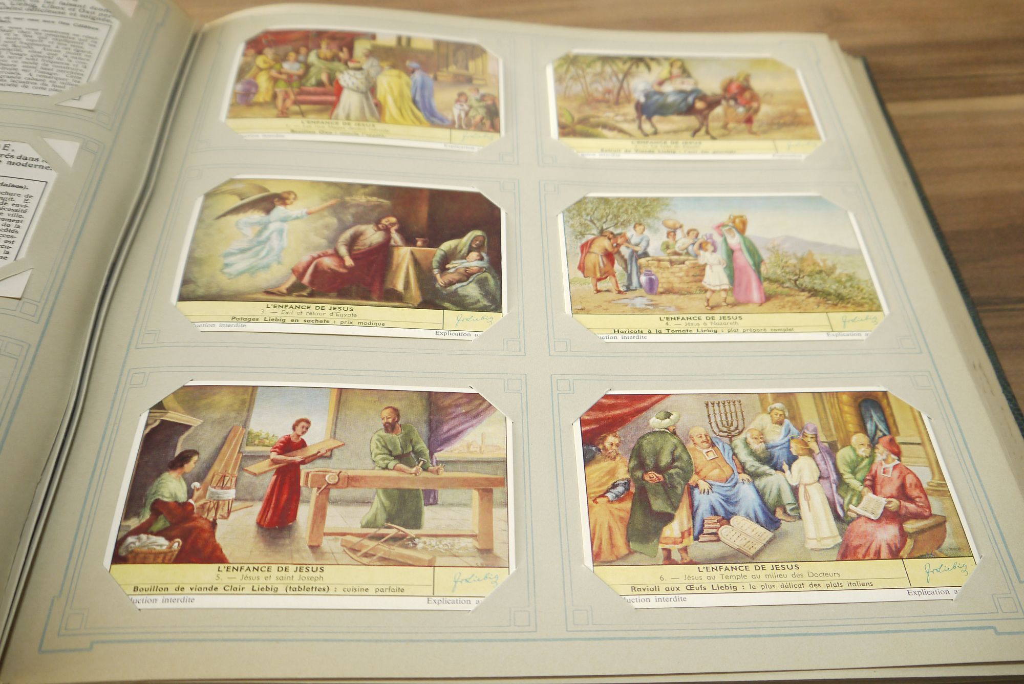 Chromo Album ca 50 Seiten 300 Karten Liebig Sammelbilder