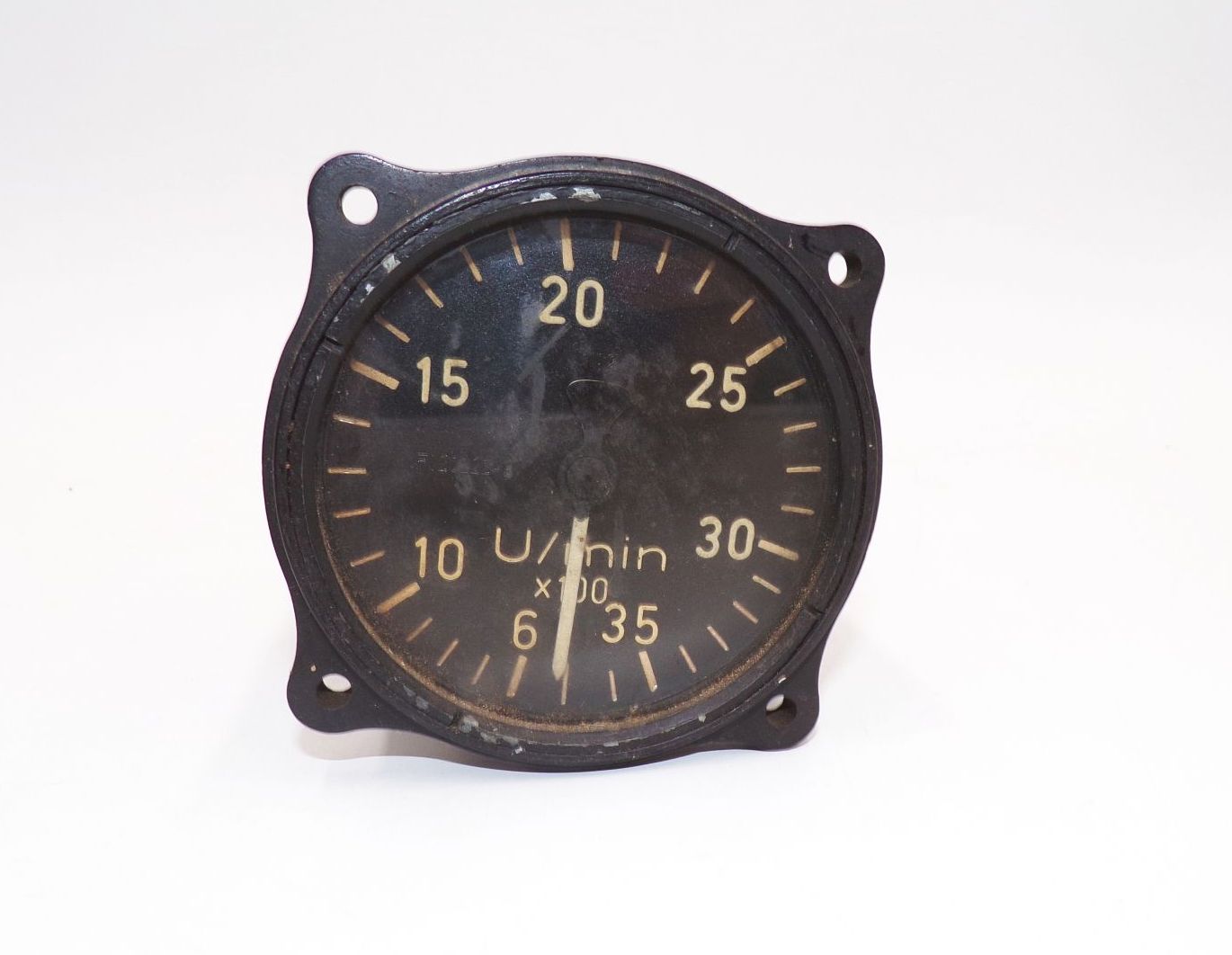 Alter Luftwaffe Drehzahlmesser Modell Fl 20222-3 Nachdrehzahlmesser 2 Wk WW2 Alter Luftwaffe Drehzahlmesser Modell Fl 20222-3 Nachdrehzahlmesser 2 Wk WW2