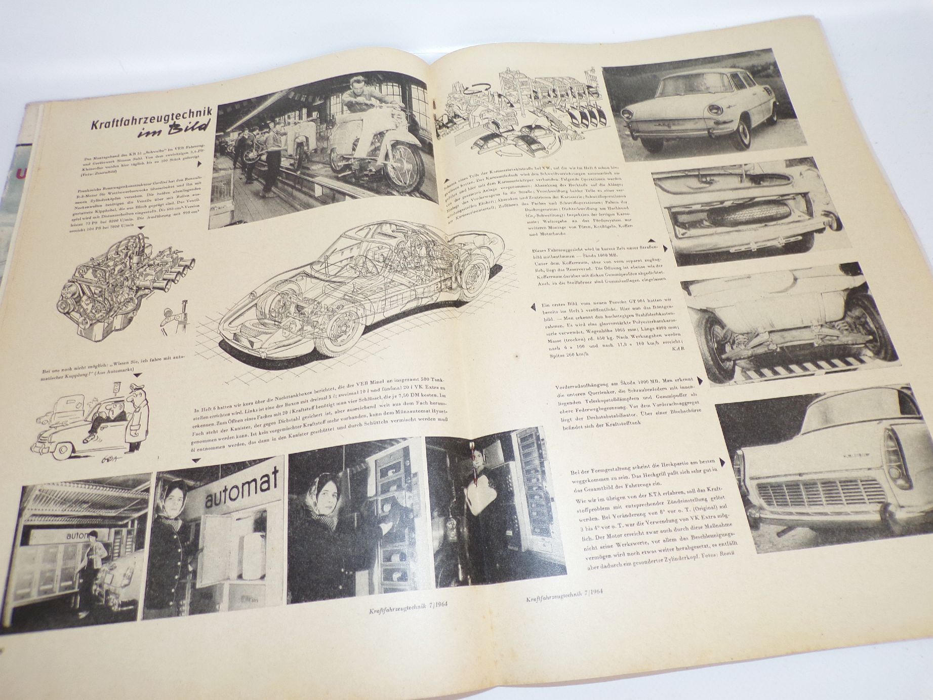 Konvolut Kfz Literatur Bücher Oldtimer Papiere 