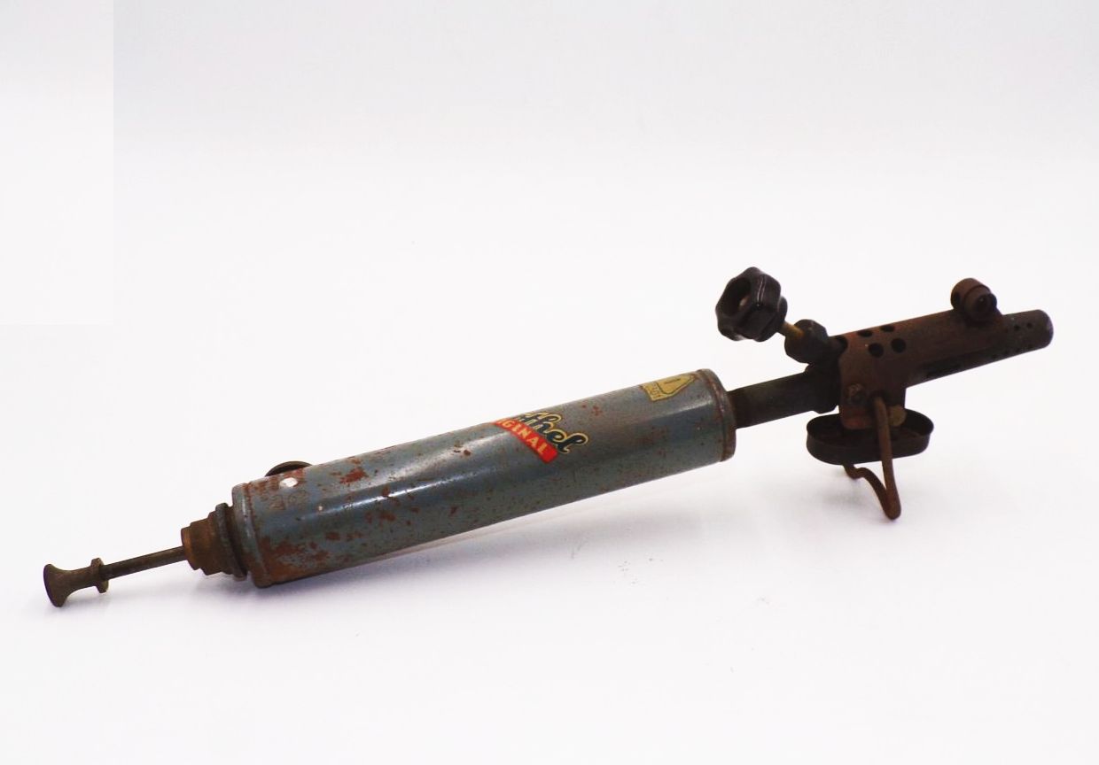 Alte Barthel Lötlampe Bunsenbrenner 