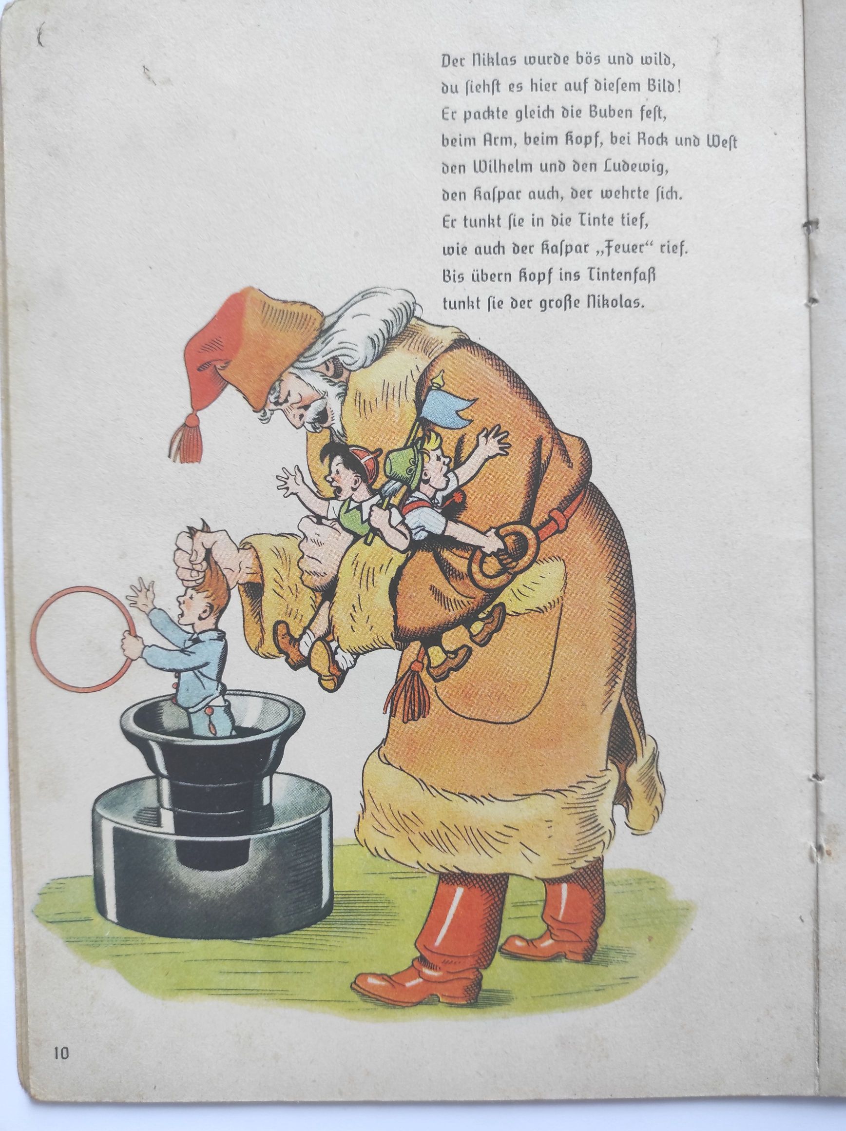 Der Struwwelpeter Neugezeichnet von Otto Schmitz Schwabacher Bilderbücher Nr 11 Der Struwwelpeter Neugezeichnet von Otto Schmitz Schwabacher Bilderbücher Nr 11
